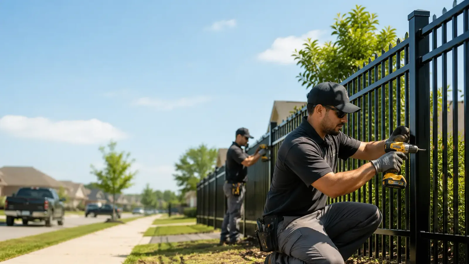 Metal Fence Installation in Bliss, NY